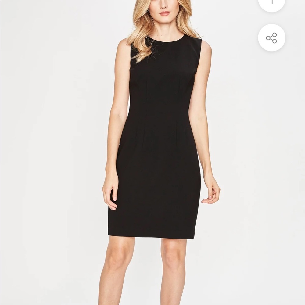 Black Elie Tahari Tera Dress women size 12 - Picture 5 of 14